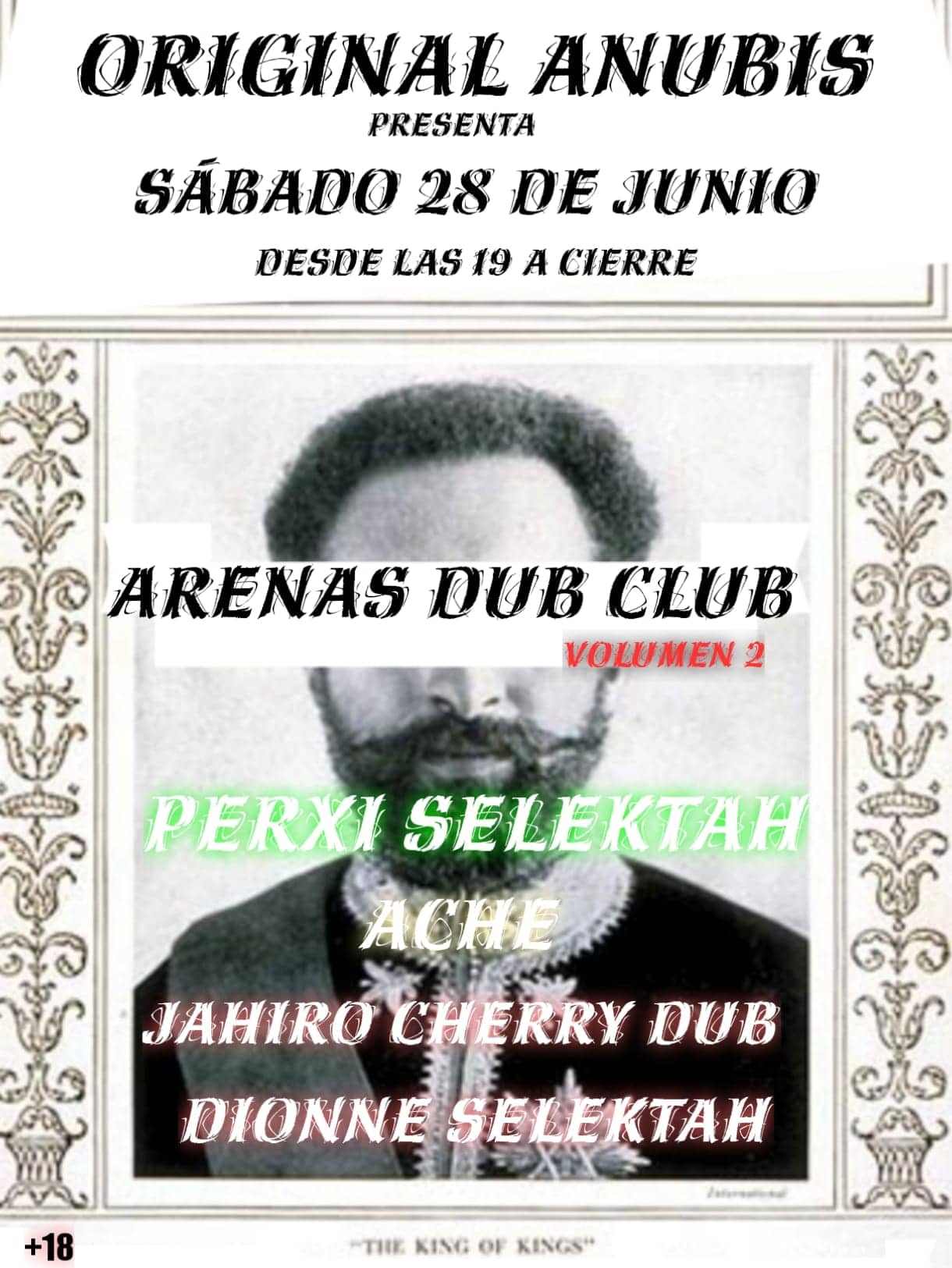 Arenas Dub Club Volumen 2 – Original Anubis