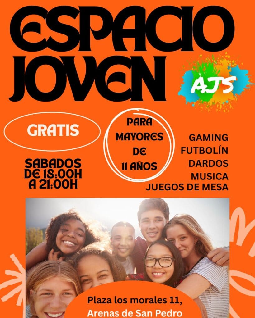 Cartel espacio joven